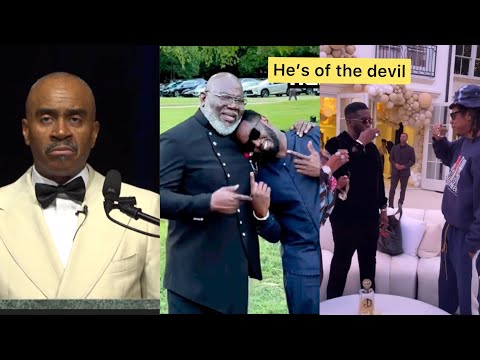 Pastor Gino Jennings calls out T.D Jakes for partying with puff daddy