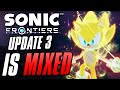 Sonic Frontiers: Update 3 Is A Mixed Bag - First Impressions
