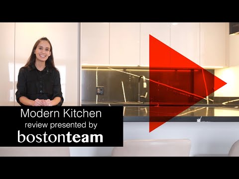 Modern Kitchen Review | Condo in Back Bay Boston