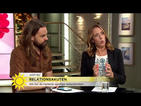 Relationsakuten om viljekrockar på semestern: "Tänk utanför boxen" - Nyhetsmorgon (TV4)