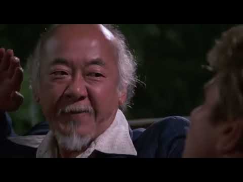Mr Miyagi vs Johnny, Kreese and Silver