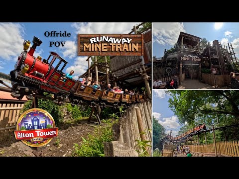 Runaway Mine Train Offride POV 2025 (Alton Towers)