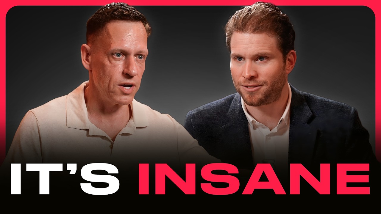 Peter Thiel:  Mafia-like Corruption is Killing American Innovation - Joe Lonsdale
