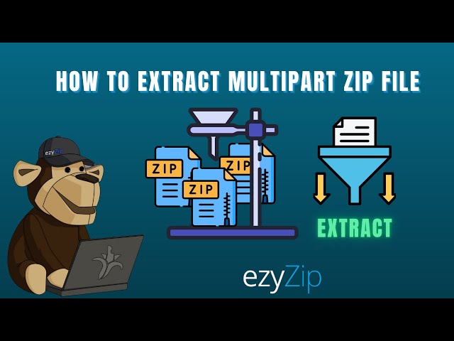How to Extract Multipart ZIP (Z01, Z02, etc.) Files