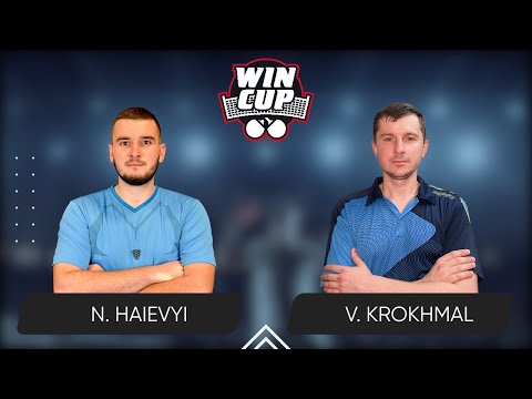 15:30 Nazarii Haievyi - Vitalii Krokhmal 13.11.2024 WINCUP Master. TABLE 1