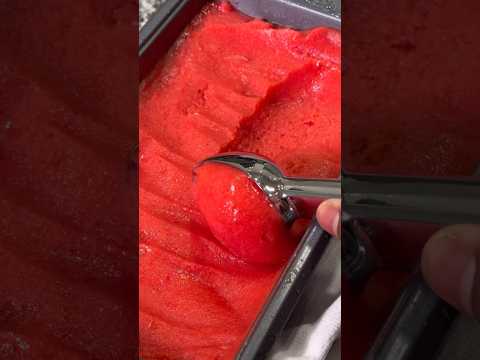 Strawberry Lemonade Sorbet Recipe