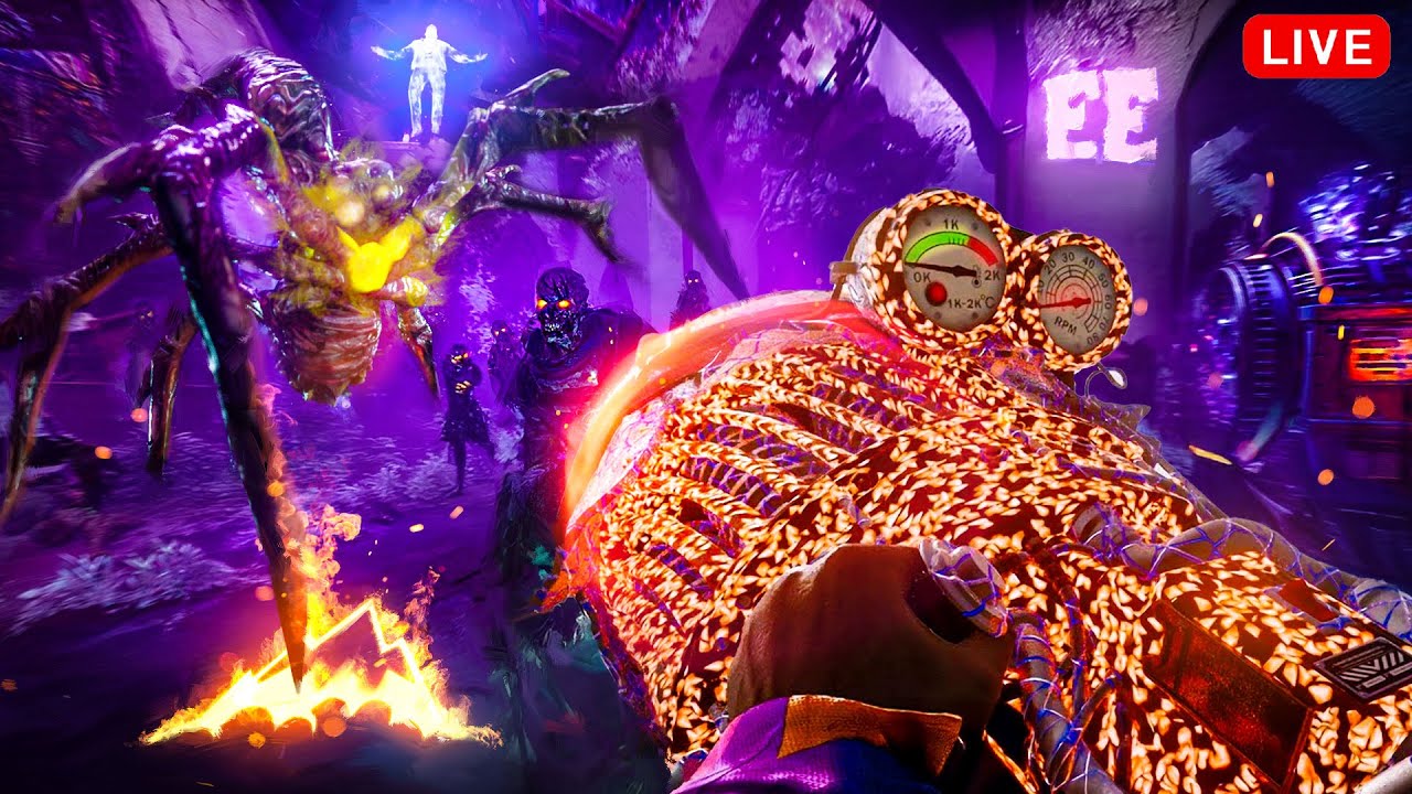 Liberty Falls SOLO Easter Egg LIVE (Black Ops 6 Zombies Playthrough)