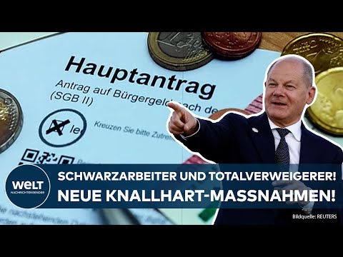 DEUTSCHLAND: Haushaltsverhandlungen! Harte Maßnahmen gegen Schwarzarbeiter und Total-Verweigerer