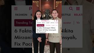Download lagu 6 Fakta Hubungan Nikita Mirzani & Rizky Irmansyah, Fix Pacaran? #nikitamirzani #ajudan #beritaartis mp3