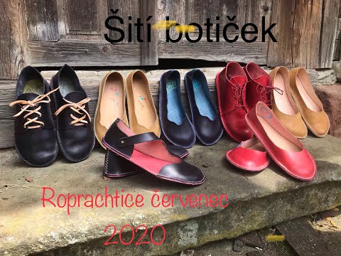 Šití botiček v Roprachticích 07/2020