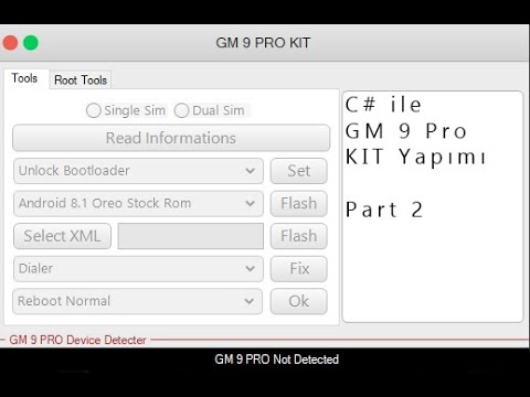 C# ile GM 9 PRO Kit Yapımı 2