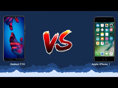 Huawei P20 vs Apple iPhone 7   - Phone battle!