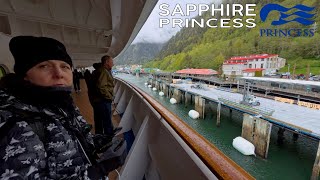 Sapphire Princess Experiences | Arriving At The Juneau Alaska Cruise Terminal