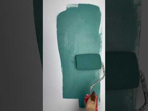 Cor Verde Esmeralda #shorts #pintura #homedecor