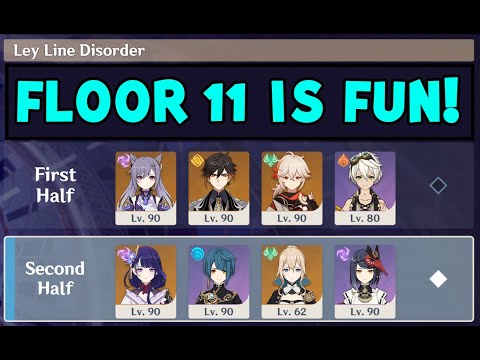 The Beginning of Healing Meta? ~ 2.1 Spiral Abyss Floor 11 Corrosion [Genshin Impact]