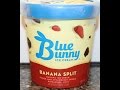 Blue Bunny Banana Split Ice Cream Review