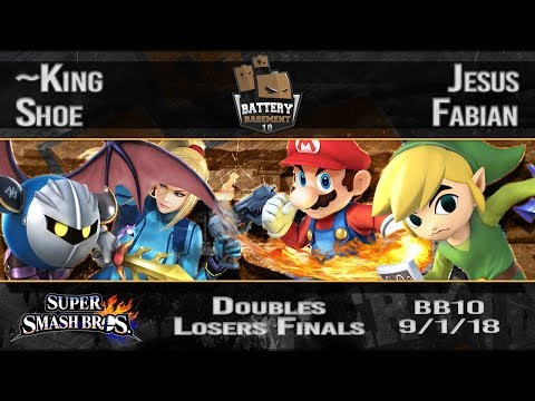 Battery Basement 10 - ~King + Shoe Vs. Jesus + Fabian - Doubles Losers Finals