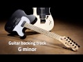 Groovy guitar backing track in G minor 