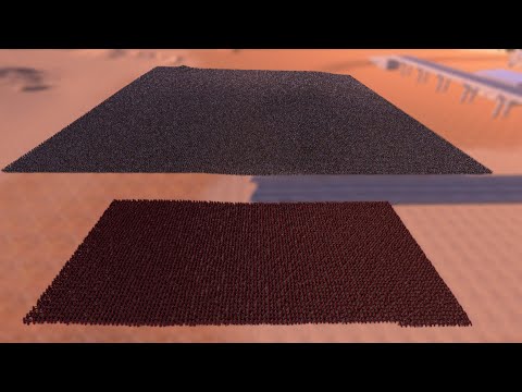 50000 Footmans Vs 10000 Spartans - Ultimate Epic Battle Simulator