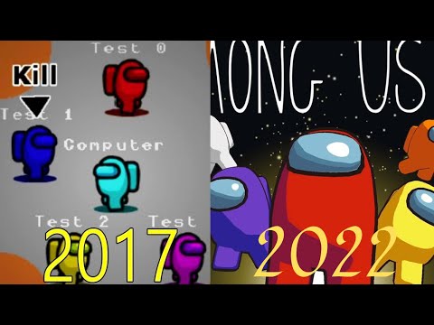 Every Update Of Among Us From 2017 To 2022