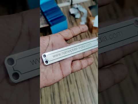 Anodised Aluminium Nameplates