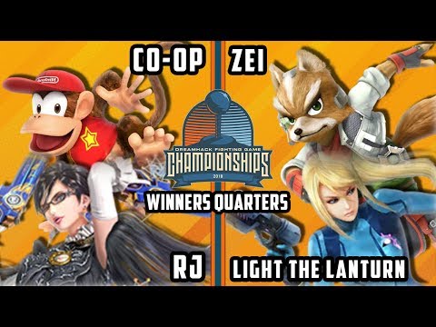 DHATX18 Smash 4 - Co-op & RJ Vs. Light The Lantern & Zei - Wii U Doubles Winners Quarters