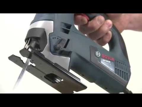 Siaurapjūklis Bosch GST 90 BE 650W kartoninė pakuotė video