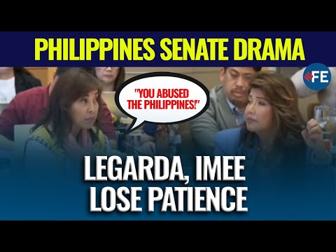 “You’ve abused the Philippines!” | Legarda, Imee furious over Sandro camp defence