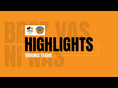 7. krog Liga OTP banka - Zlatorog Thermana Laško : Kansai Helios Domžale  - vrhunci (67:70)