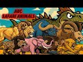 ABC Safari Animal Sounds Song Nursery Rhyme More Colorful Learning Song For Kids