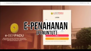 Tutorial e-Penahanan Oleh Penuntut Aplikasi e-Berpadu Mahkamah Agung RI 