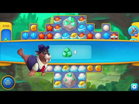 Fishdom 5705 Level - 18 moves - NO BooSTERS