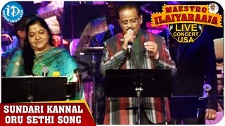 Maestro Ilaiyaraaja Live Concert - Sundari Kannal Oru Sethi Song - SP Balasubrahmanyam and Chitra