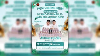 Download lagu PENGAJIAN UMUM   |  BERSAMA AL MUNSYIDIN PEKALONGAN mp3