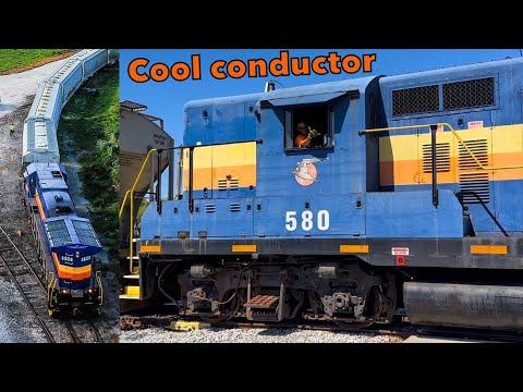 SGLR B39-8 / GP9 Switching Operations in Sarasota, FL!