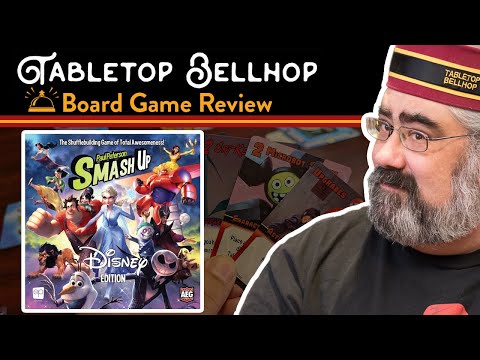 Smash Up Disney Edition Review. A look at this Disney themed, stand alone, Smash Up Core Box.