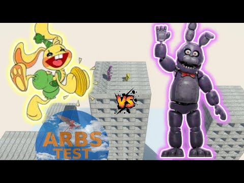 animal revolt battle simulator - Bunzo Bunny vs Bonnie FNAF
