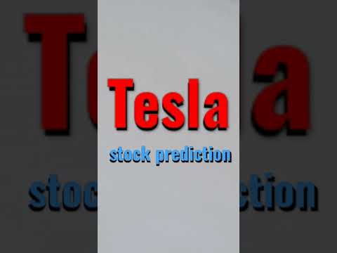 tesla stock prediction