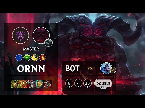 Ornn Bot vs Ashe - EUW Master Patch 11.15