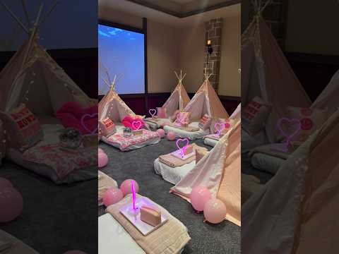 TEEPEE PREPPY SLEEPOVER PARTY