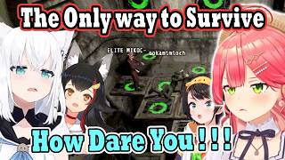 Miko Gets Instant Karma After Pushing Mio Off in the First Round !