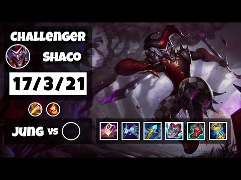 Shaco vs Rek'Sai NA Challenger JUNGLE (17/3/21) - v11.6