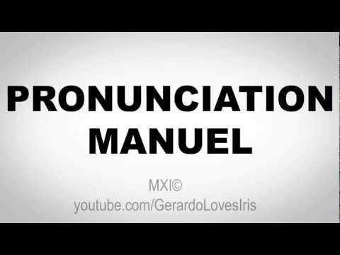 Pronunciation Manuel Returns