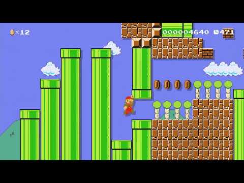 Lemmy's Lemmings by Dan 🍄Super Mario Maker 1 ✹Wii U✹ #cat