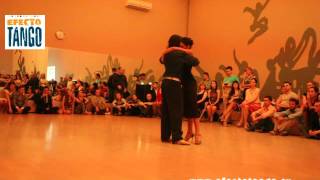 Gaston Torelli y Moira Castellanno dance in milonga-solidaria 3