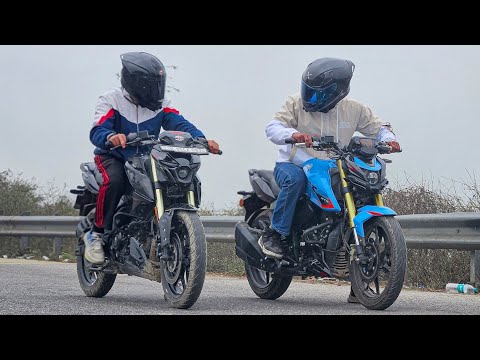 2026 Tvs Apache 160 4v vs Bajaj Pulsar N160 || Drag Race || full Throttle