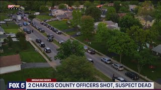 Suspect who allegedly shot 2 officers in Waldorf dead, according to law enforcement | FOX 5 DC