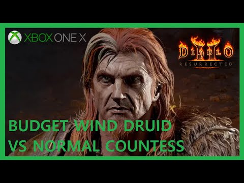 Diablo 2 Resurrected: Budget Wind Druid vs Normal Countess