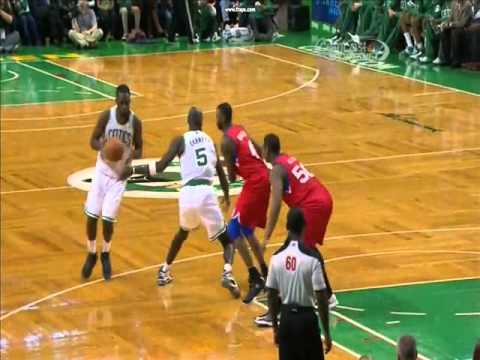 Jeff Green's Reverse Dunk vs Sixers - 10/21/12