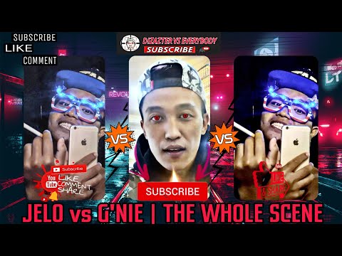 JELO VS G'NIE ?? IN EN DAWN NGE KA DELETE DAWN ??